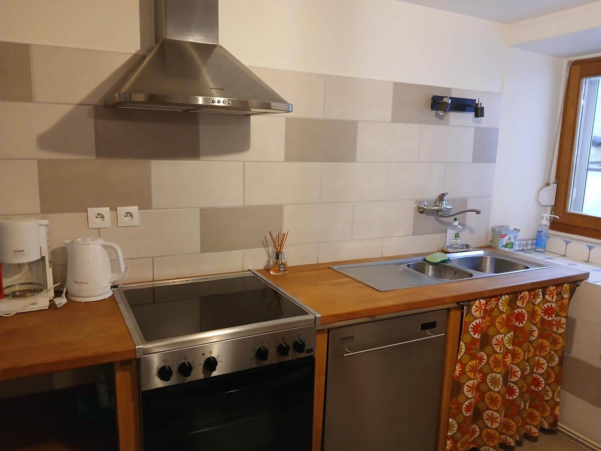 Charmant Petit Appartement Avec Bel Exterieur. Saint-Amarin Rum bild